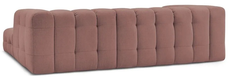 Светлорозов ъглов диван (десен ъгъл) Cloud – Bobochic Paris