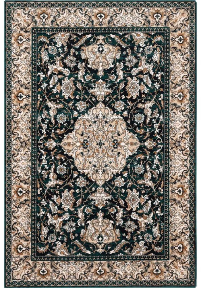Зелен вълнен килим 160x240 cm Lauren - Agnella