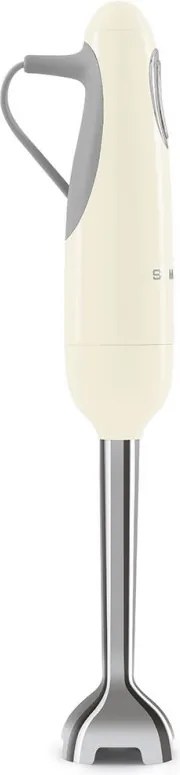 Пасатор Smeg HBF11CREU, 700 W, 14850 об/мин, Турбо функция, Противоплъзгаща дръжка, Крем