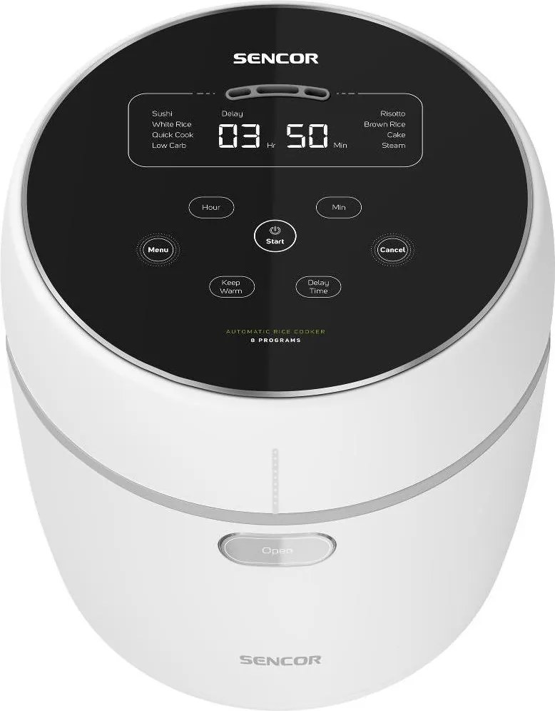 Sencor - Оризоварка 350 W/230 V, 0,6 л, бяла