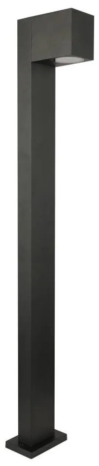 Екстериорна лампа BOSTON 1xGU10/10W/230V 80 см IP54 черен