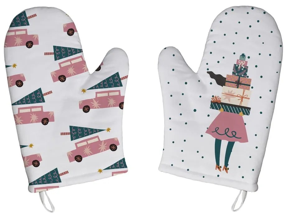 Хавлии за съдове с коледен мотив в комплект от 2 - Butter Kings