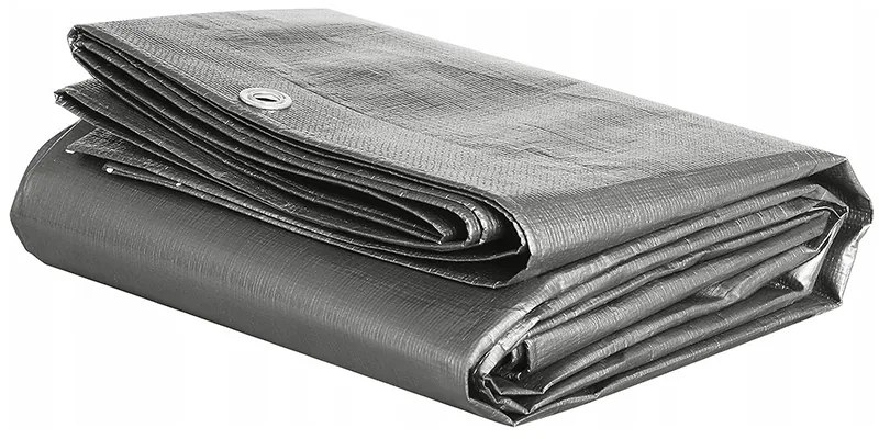 Покриваща мразоустойчива мушама със сребристо-кафяв цвят 8m x 10m