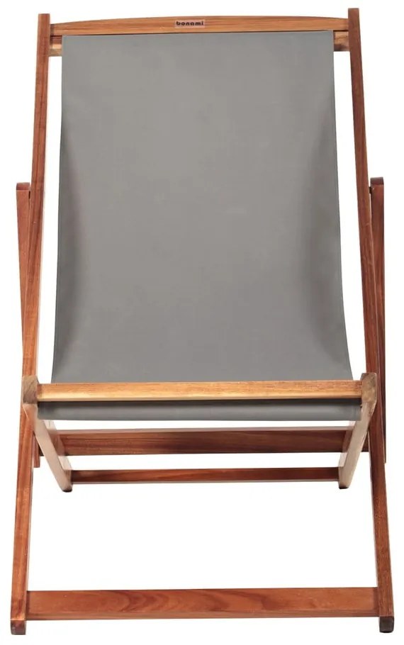 Сив/в естествен цвят градински шезлонг от масивно дърво Dionysus – Bonami Essentials