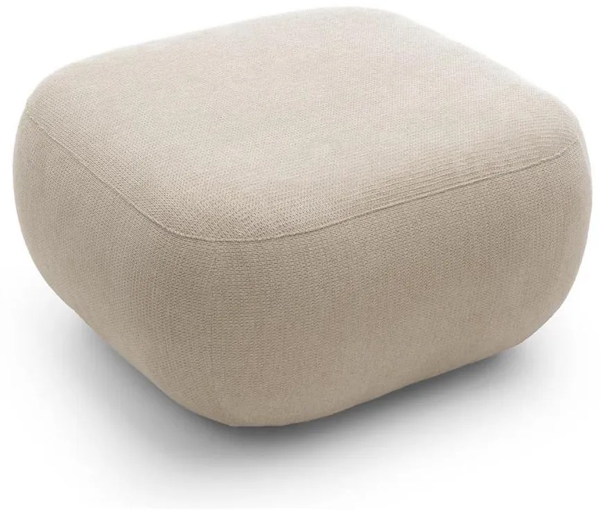 Пуф OLBIA 75x75 см бежов