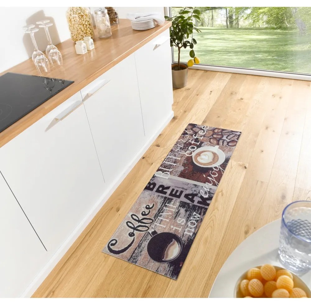 Кафяв килим 50x150 cm Enjoy Coffee Break - Hanse Home