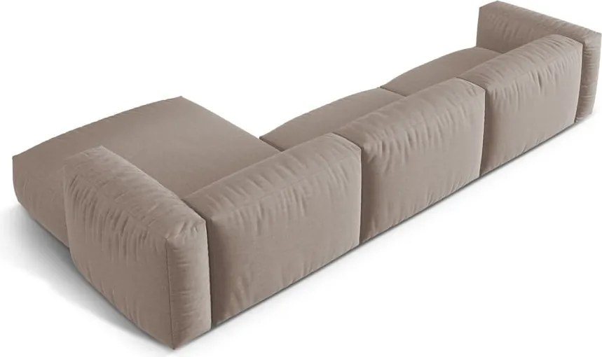 Бежов модулен ъглов диван (десен ъгъл) Martina – Micadoni Home