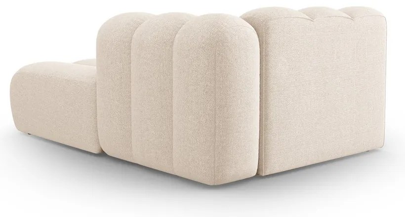 Кремава лежанка (десен ъгъл) Lupine – Micadoni Home