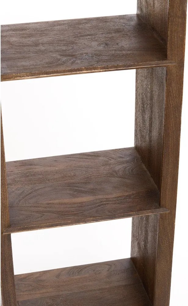 Библиотека от масивно манго в естествен цвят 95x190 cm Sondrio – Light &amp; Living