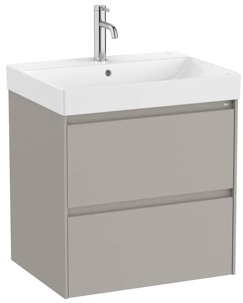 Конзолен шкаф за баня A851688510 и централен умивалник, 60х46х64.5см