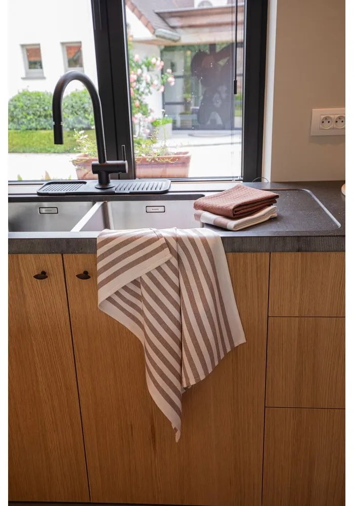 Памучни кърпи за съдове в комплект от 3 бр. 51x74 cm Marra – Tiseco Home Studio