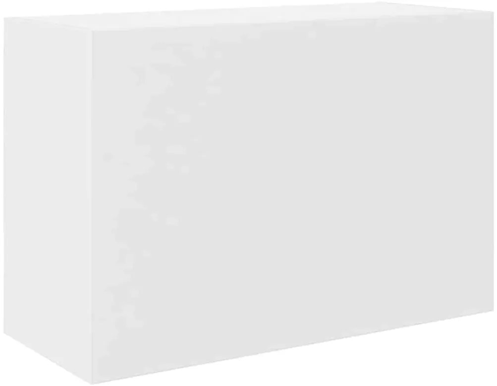 860067 vidaXL Стенен шкаф за баня, бял, 60x25x40 см, инженерно дърво