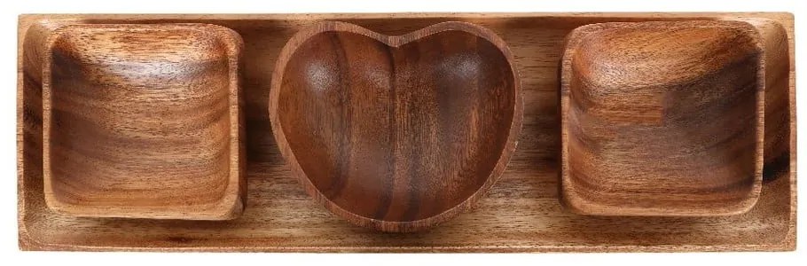 Купи за сервиране с поднос 4 бр Kora - Premier Housewares