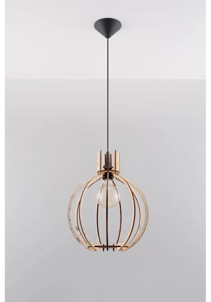 Дървена висяща лампа Laranxa - Nice Lamps