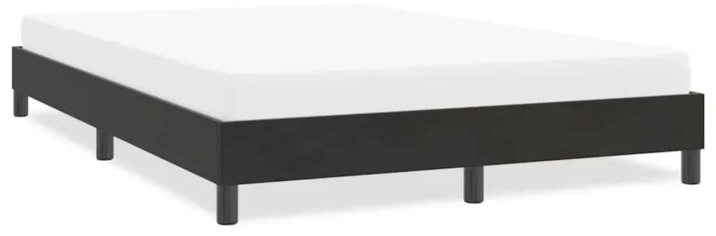 4101357 vidaXL Рамка за легло без матрак Черно 140x210 cm Кадифе