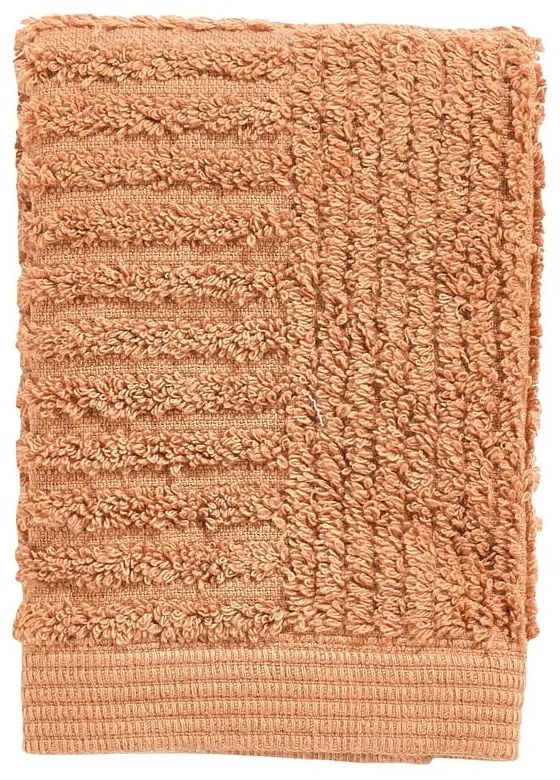 Оранжева памучна кърпа от тери 30x30 cm Classic – Zone