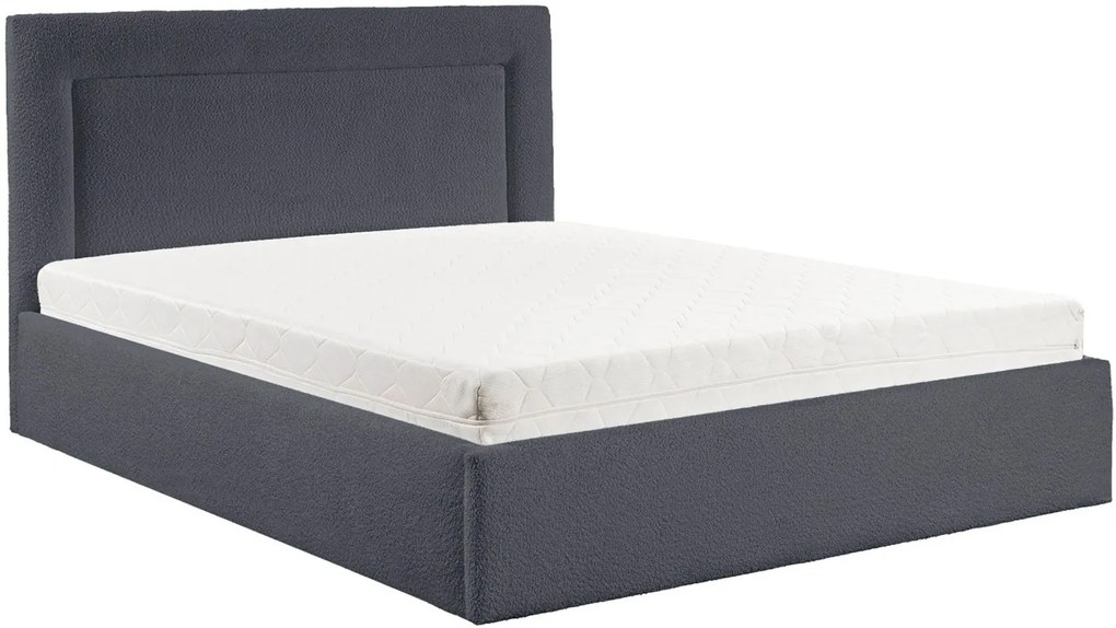 Облегнато легло Dream-Антрацит-180 x 200