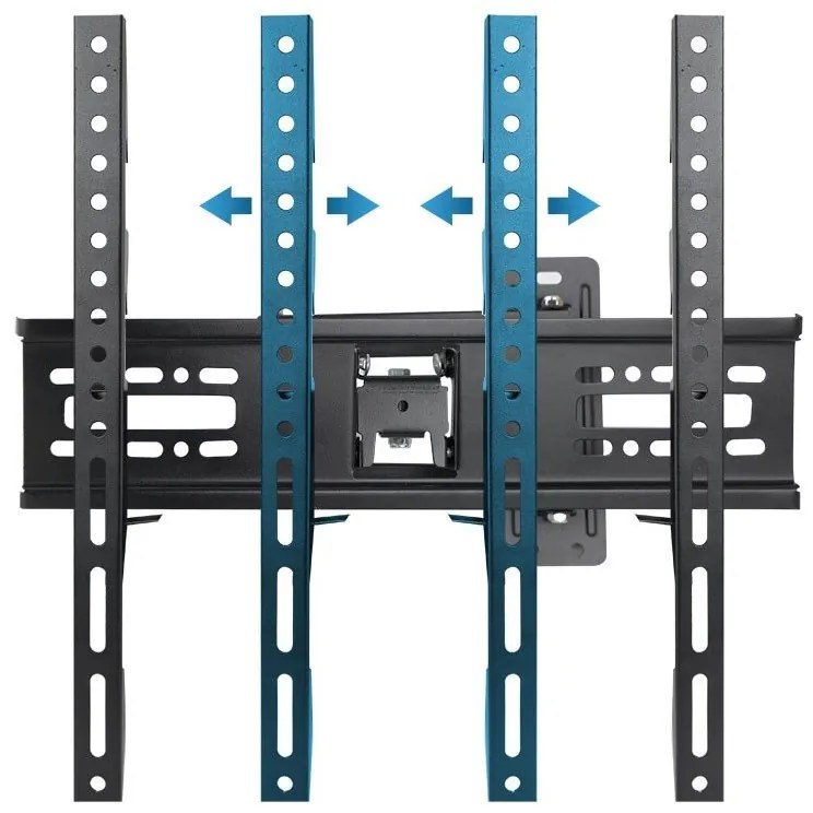 Стойка за телевизор Esperanza ERW016, 26" - 70", 400x400 мм, До 45 кг, Черен