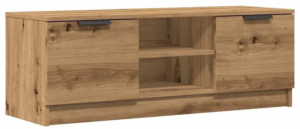 856859 vidaXL ТВ шкаф Artisan Oak 102x35x36,5 cm Инженерна дървесина