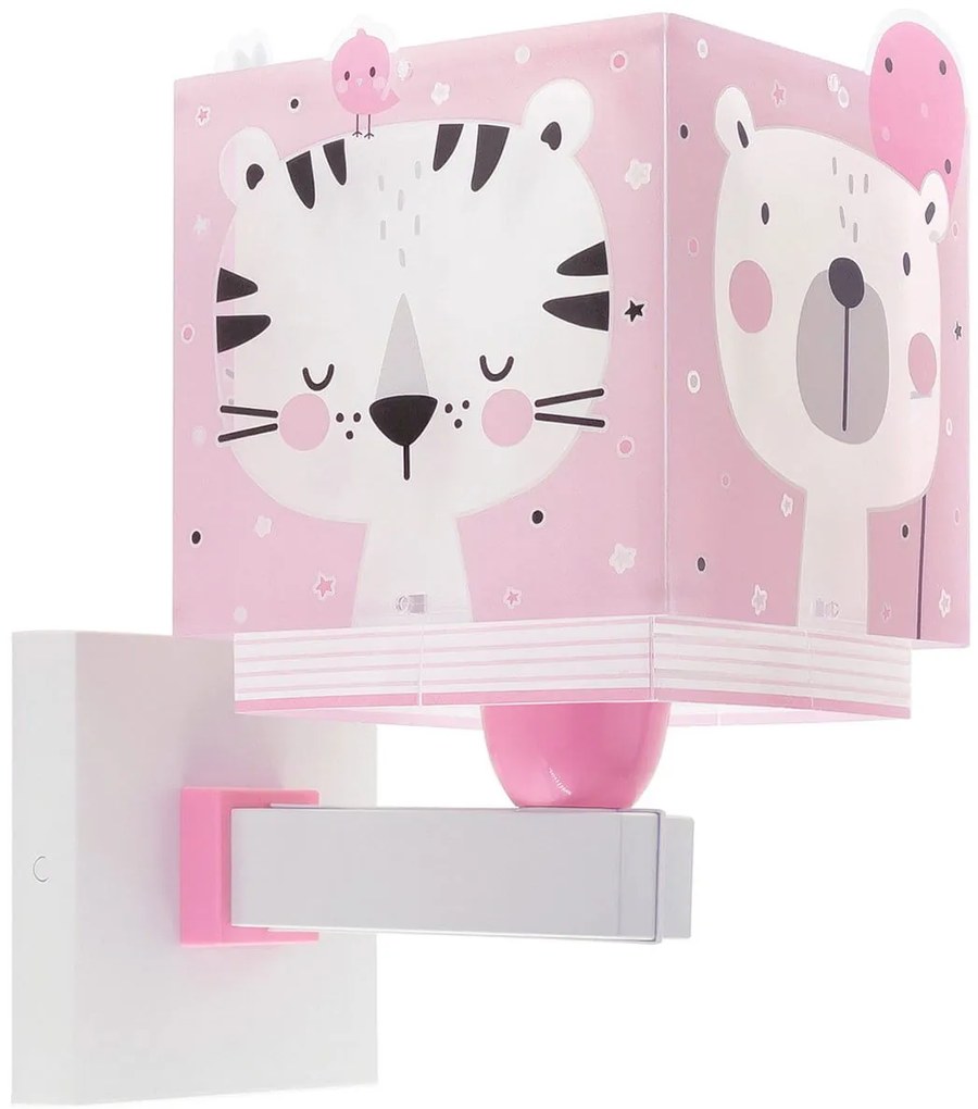 Стенна апличка Ango Baby Jungle-Pink