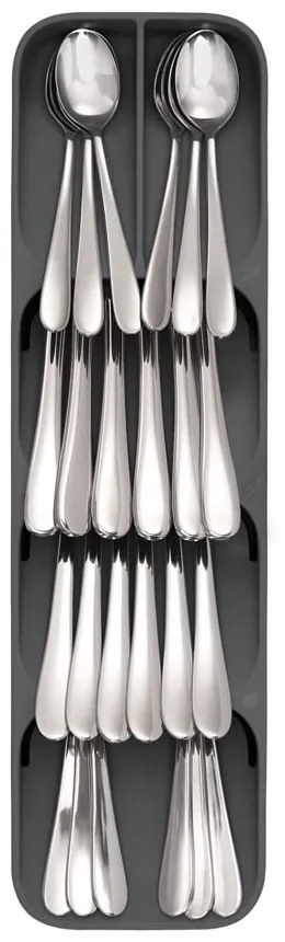 Сив пластмасов органайзер за прибори 11 x 39,5 cm Duo – Joseph Joseph