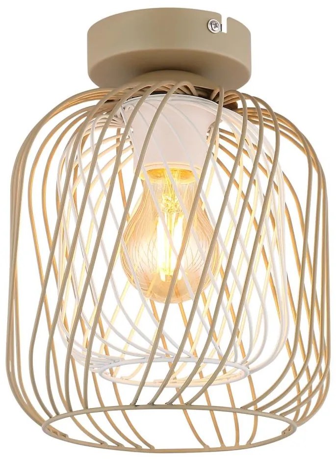 Globo 15965D - таванно осветително тяло DICHTI 1xE27/40W/230V Ø 18 см