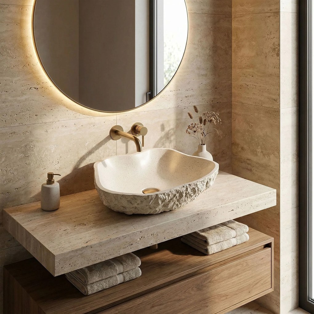 Умивалник за плот Isla Warm Beige