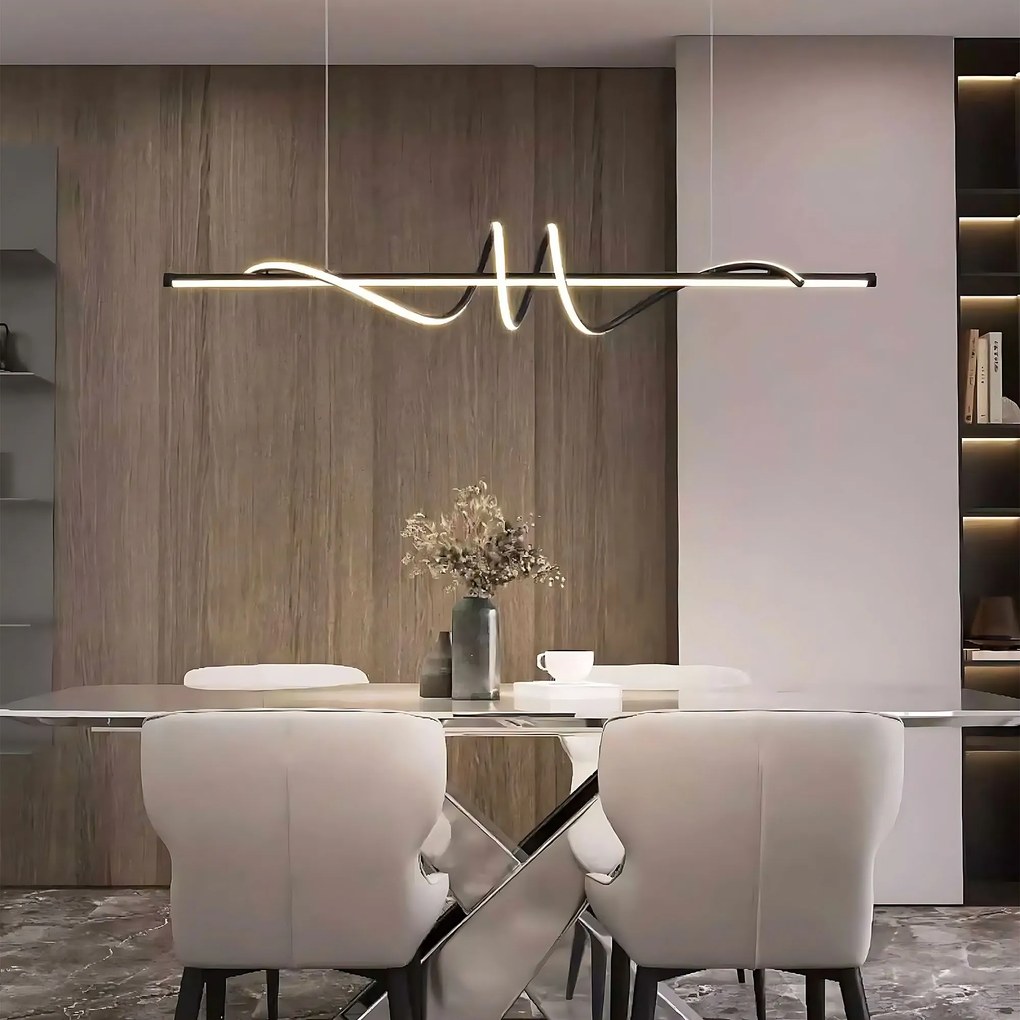 Lampa wisząca LHJ023-CP 120 cm BLACK