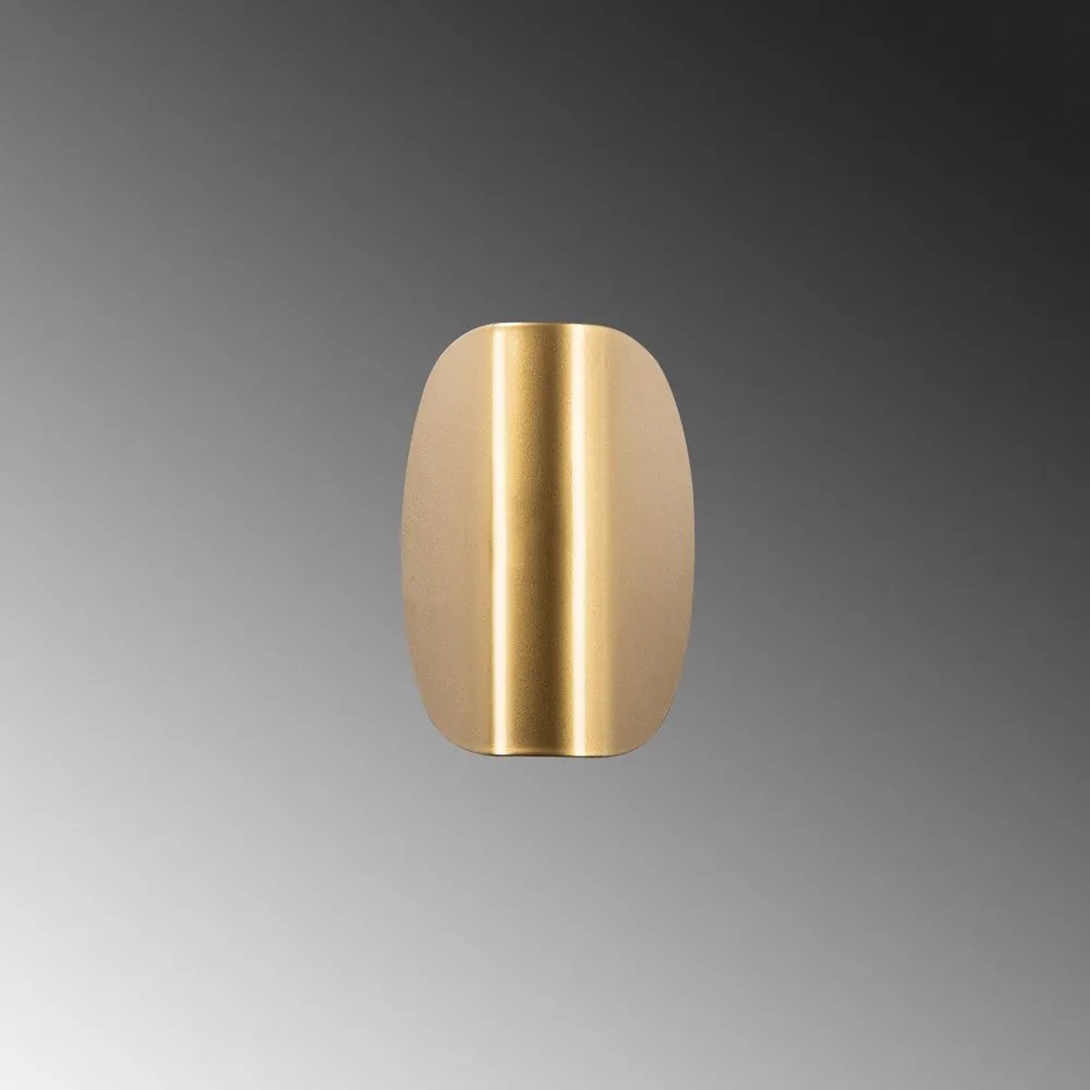 LED стенна лампа в златист цвят Heybe – Opviq lights