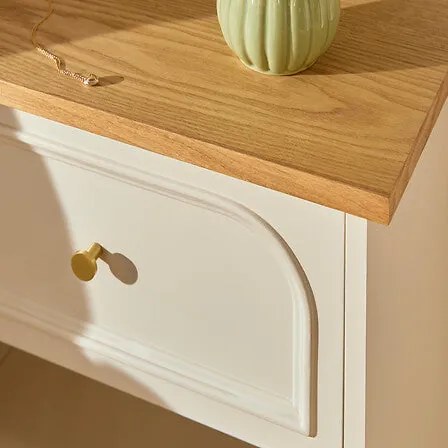 Нощно шкафче atmosphera Mohea, 67 cm, Слонова кост