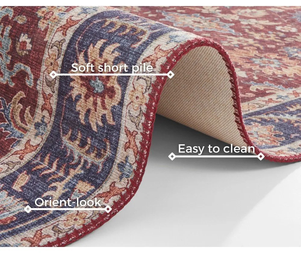 Виненочервен килим , 120 x 160 cm Vivana - Nouristan