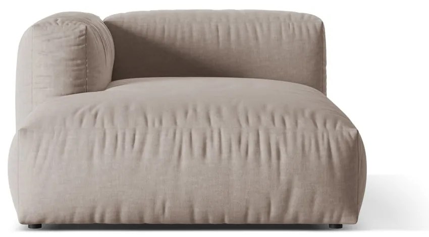 Бежов модул за диван (ляв ъгъл) Martina – Micadoni Home