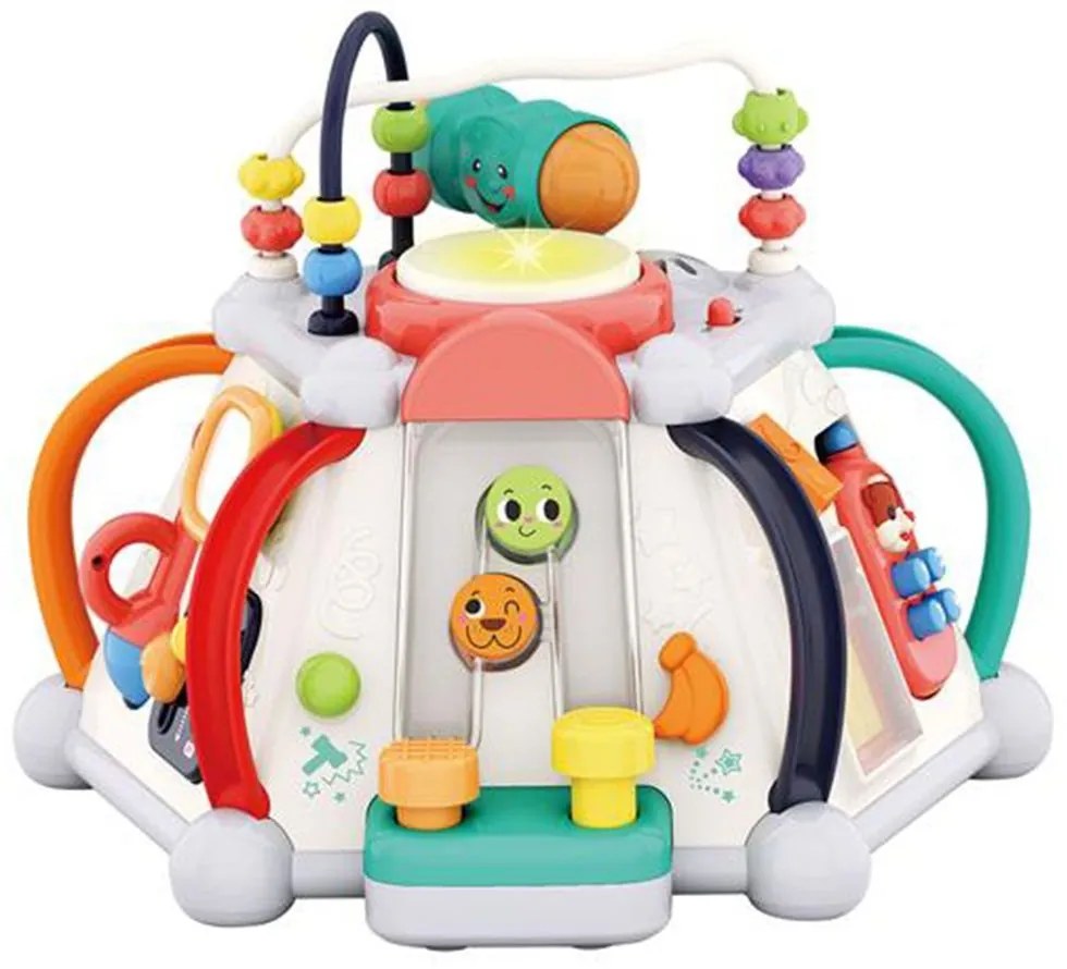 Hola - Бебешки интерактивен кът за игра Щастлив детски свят