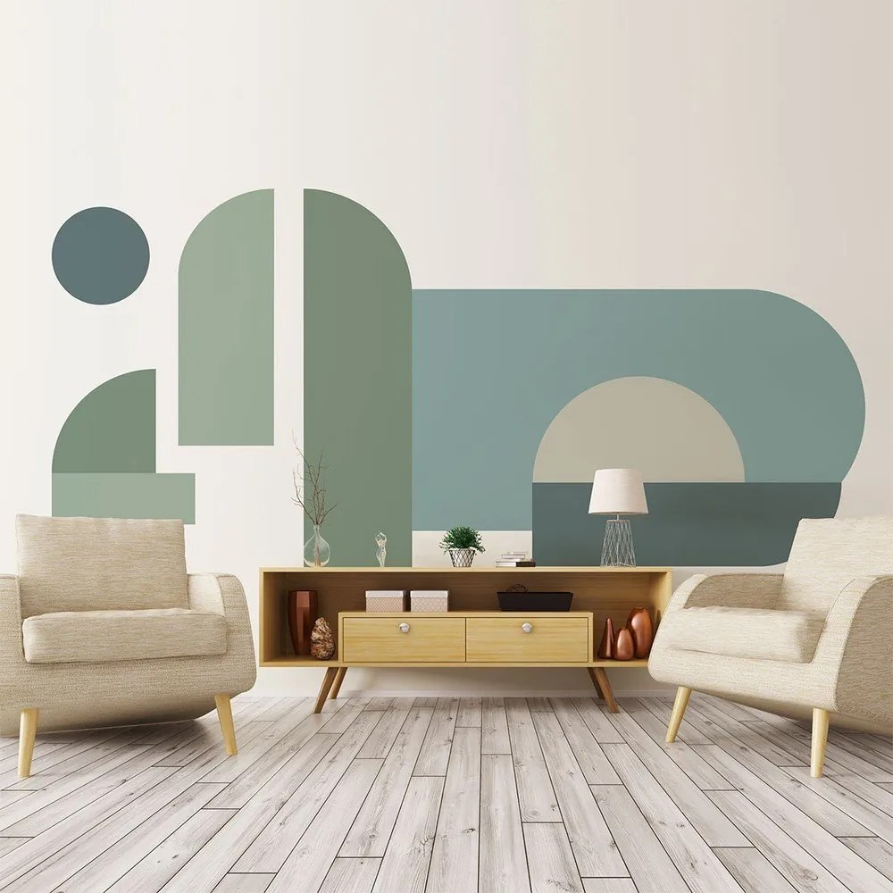 Стикер на стената 120x250 cm Amazonian Arches – Ambiance