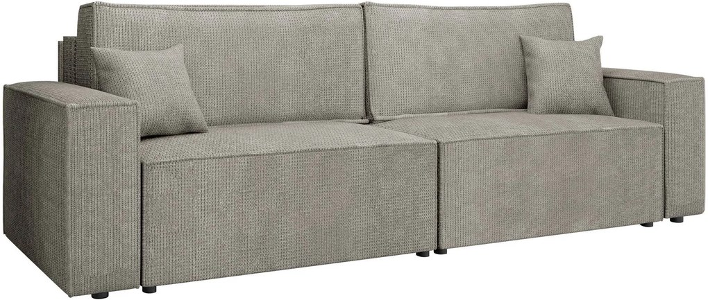 Разтегателен диван Karl двуместен-Сив