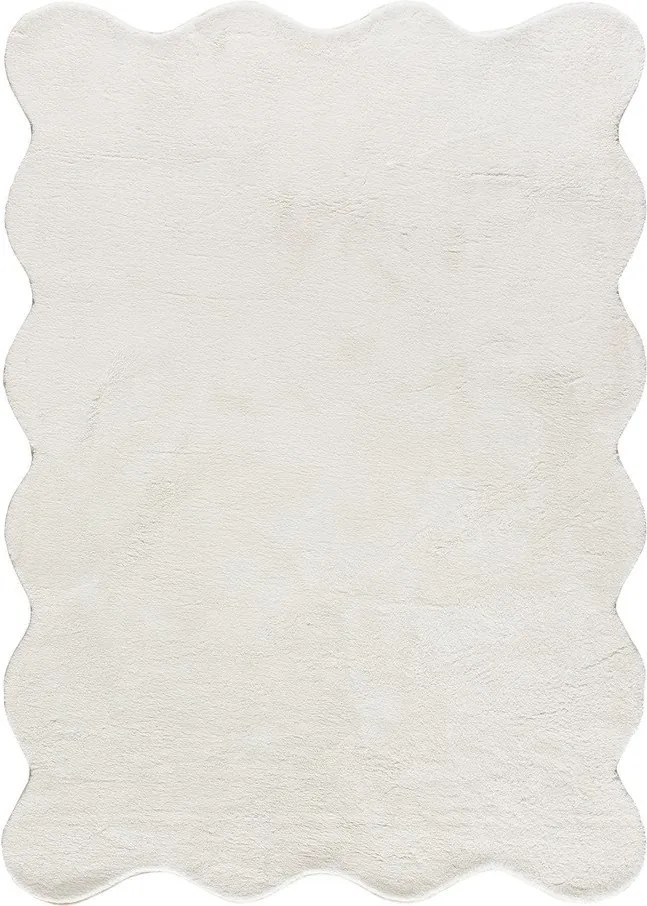 Бял килим подходящ за пране 120x170 cm Mellow – Universal