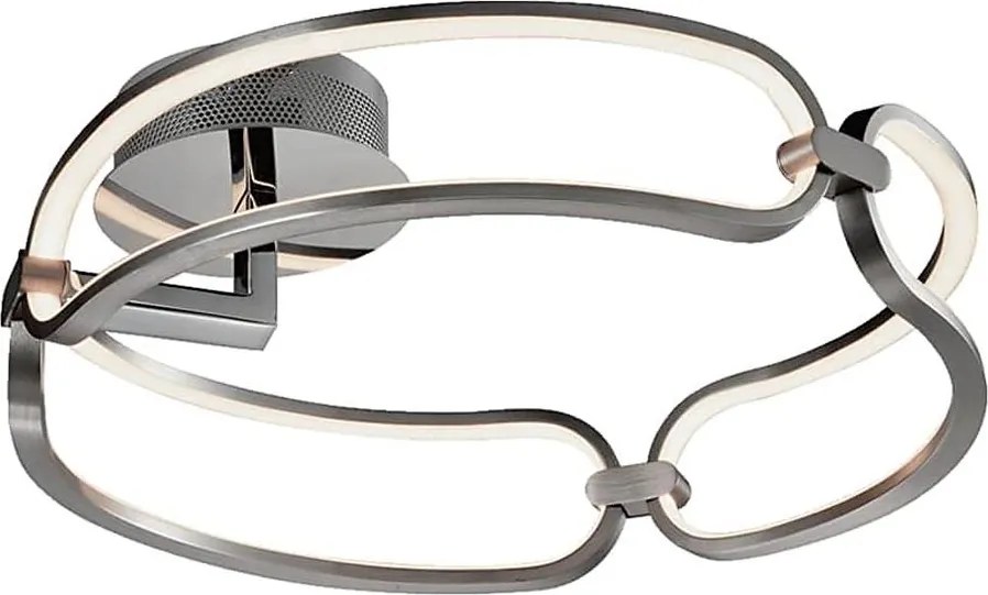 LUXERA 18101 - LED прикрепен таванен полилей TRIVIUM LED/40W/230V