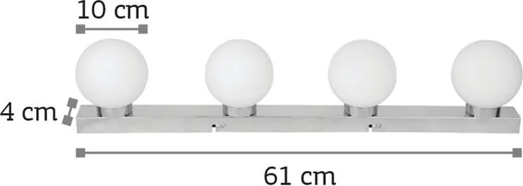 Стенни аплици InLight 43420-4