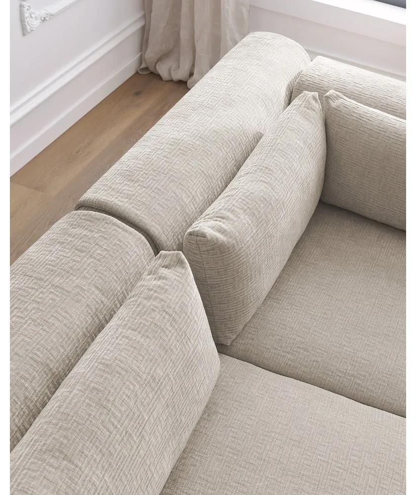Бежов ъглов диван (променлив) Jeanne - Bobochic Paris