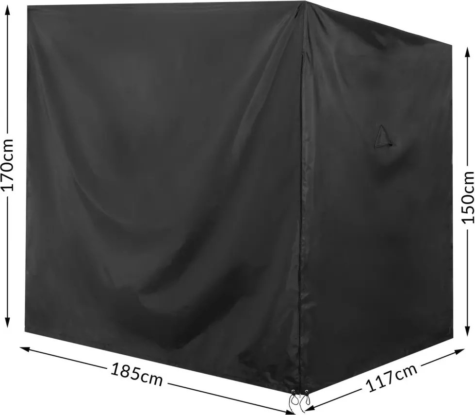 Градинска люлка CASARIA® синя, със защитен калъф KINGSLEEVE®