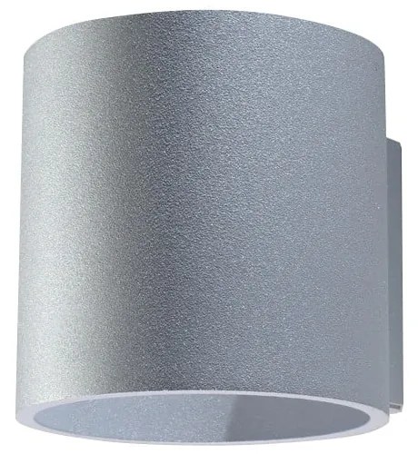 Сива стенна лампа Roda - Sollux