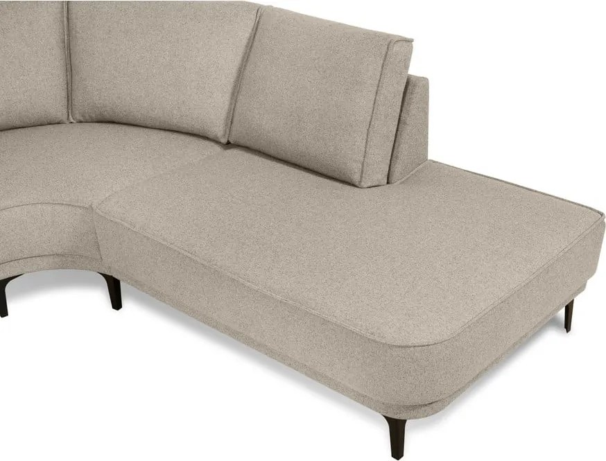 Бежов ъглов диван (десен ъгъл) Copenhagen – Scandic