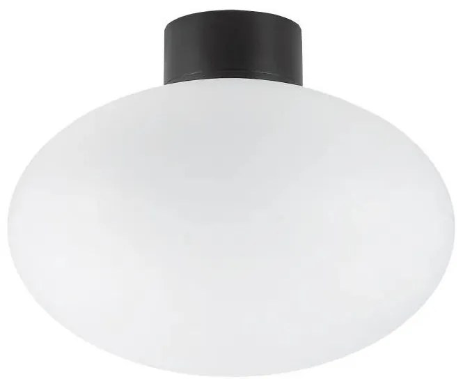Ideal Lux - Външно таванно осветително тяло CLIO 1xE27/42W/230V IP44 черно