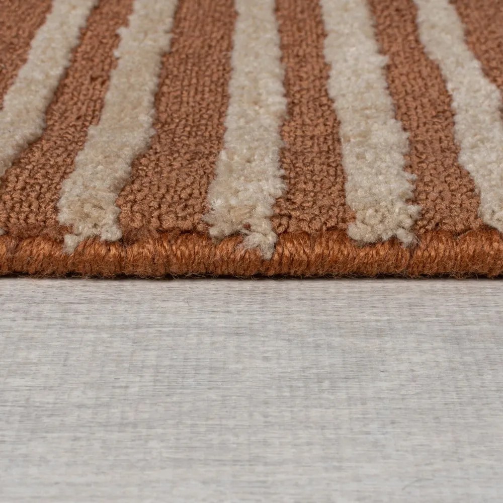 Теракотен килим 160x230 cm Kylo – Flair Rugs