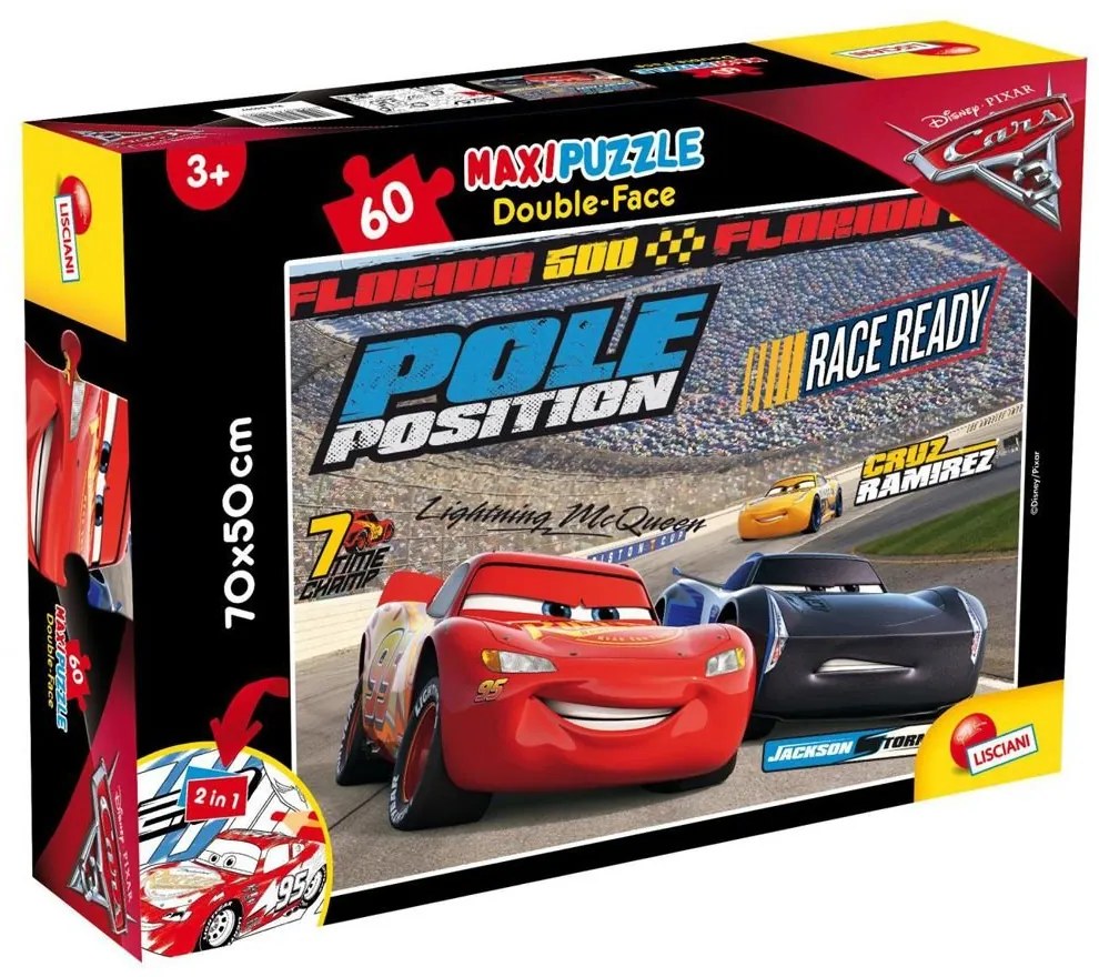 Детски пъзел Lisciani Cars 3 60ч 64007