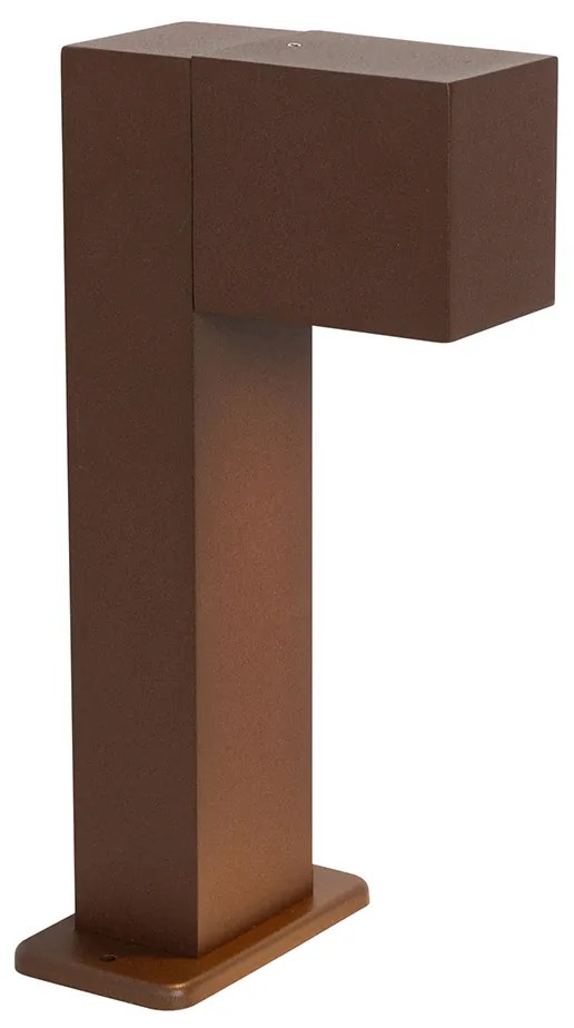Индустриален външен стълб ръждиво кафяв 30 см IP44 - Baleno