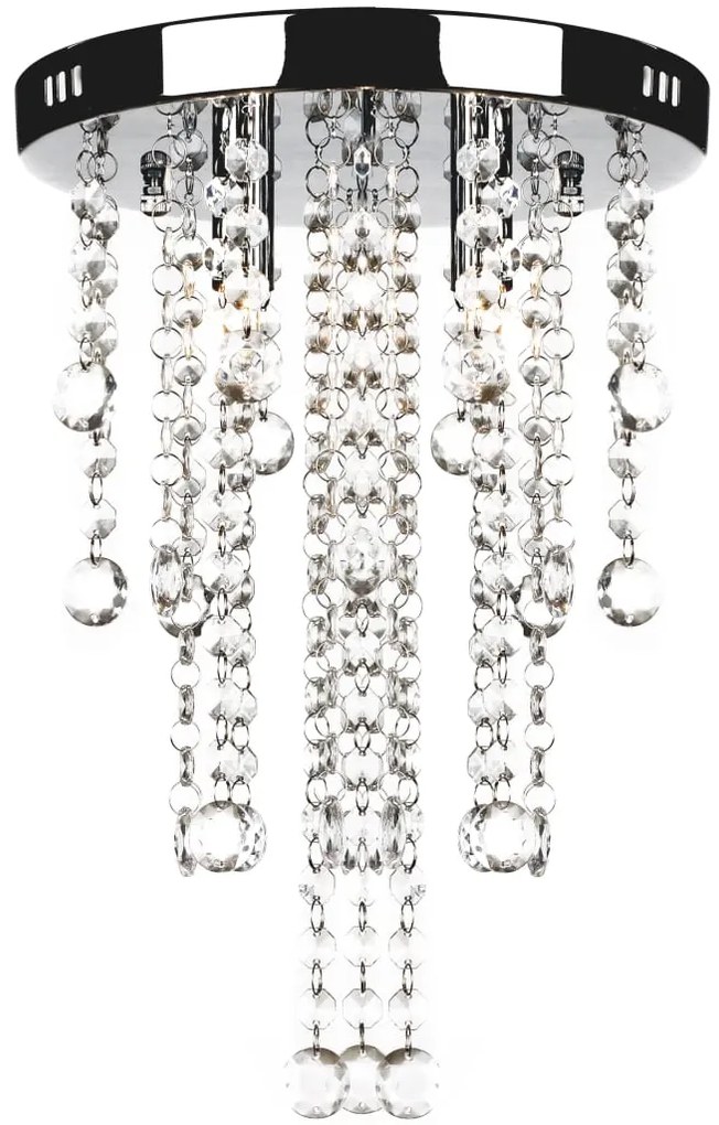 241382 vidaXL Лампа за таван с кристални орнаменти