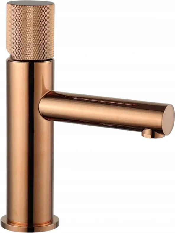 Mexen Elba One смесител за мивка, розово злато - 74101-60