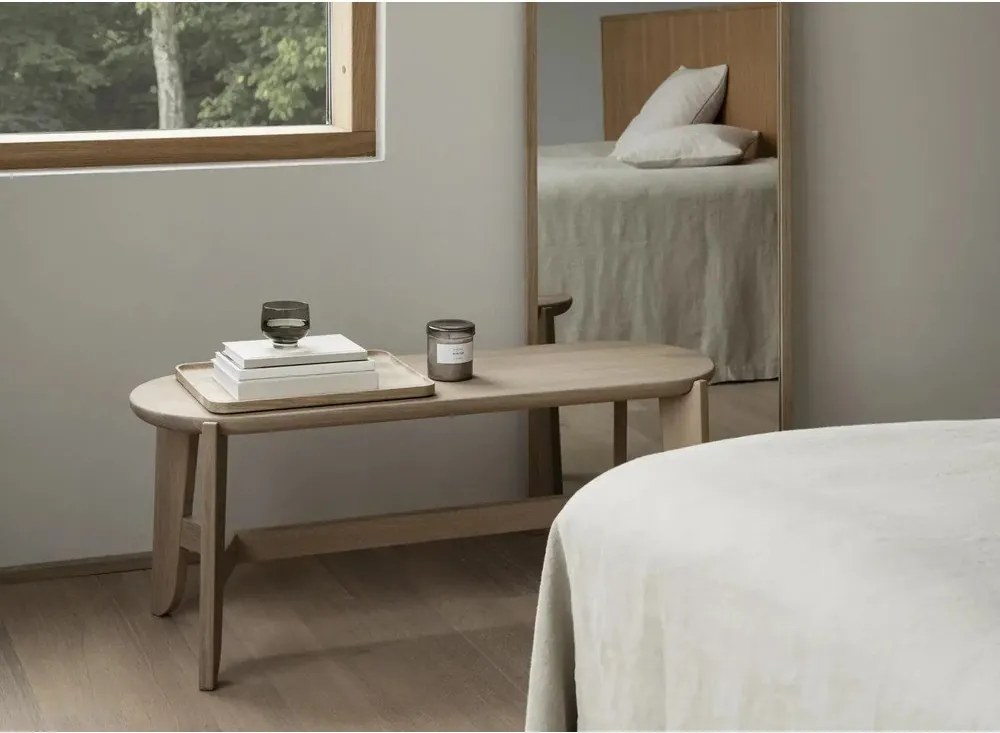 Пейка от масивно дърво в естествен цвят Eli – Blomus