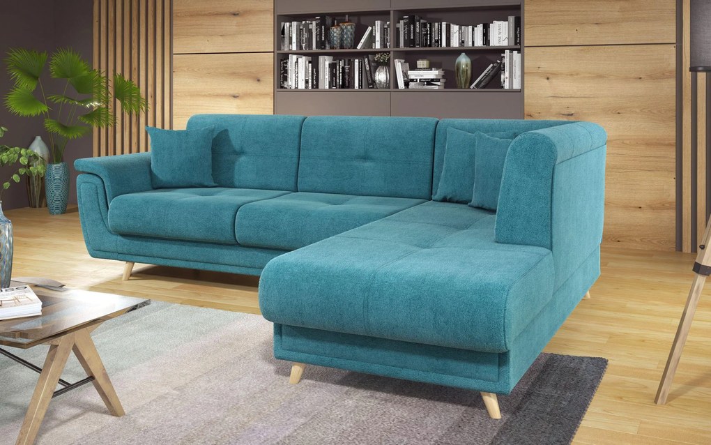 Разтегателен ъглов диван + клик-клак механизъм Принцес Премиум